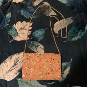 Street Level Cork Crossbody Bag